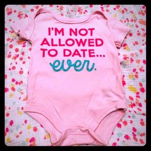 NWOT Date Onesie
